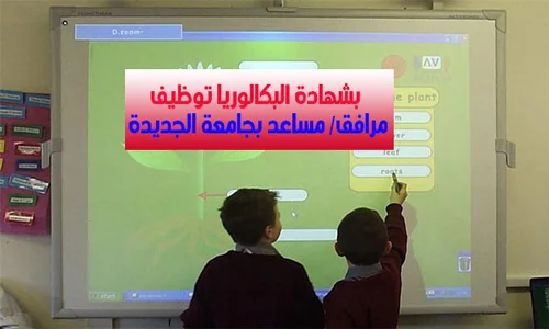 بشهادة البكالوريا توظيف مرافق/ مساعد بجامعة الجديدة