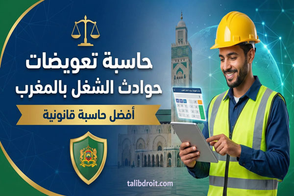حساب تعويضات حوادث الشغل بالمغرب افضل حاسبة قانونية