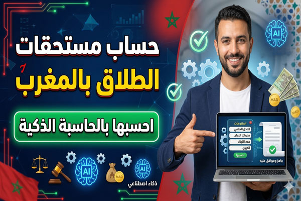 حساب مستحقات الطلاق بالمغرب احسبها بالحاسبة الذكية