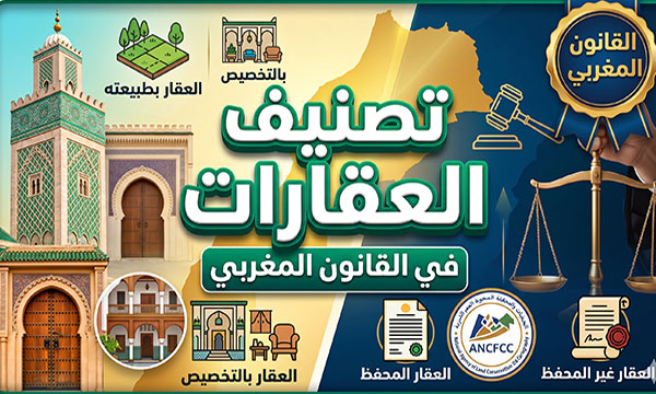 التصنيف القانوني للعقارات في القانون المغربي
