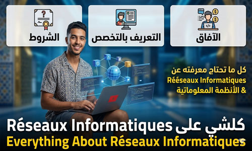 معلومات تقني متخصص في شبكات الأنظمة المعلوماتية Réseaux Informatiques