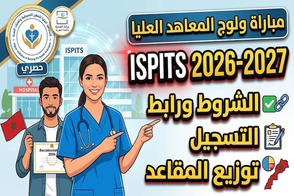 مباراة ولوج المعاهد العليا للمهن التمريضية ISPITS 2026-2027